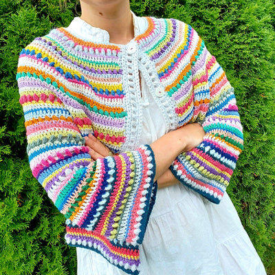 Almira Cardigan Crochet Pattern