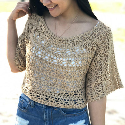 Alerzia Summer Top Crochet Pattern